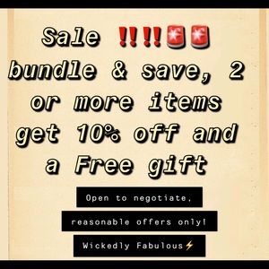 Sale! Everything must go!